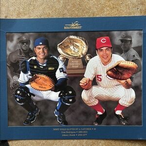 Gold Glove Award Plaque